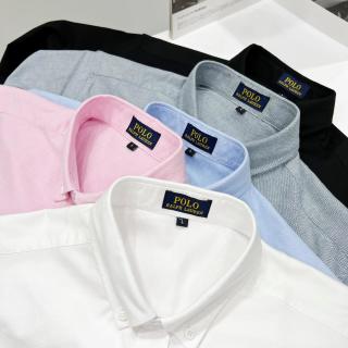 Ralph Lauren Shirt Cotton Oxford Long Sleeve Business Casual Shirt