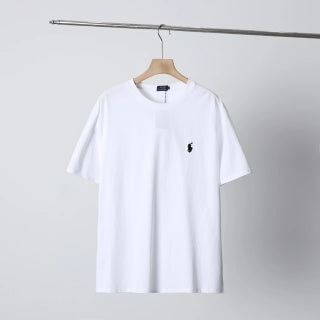 Ralph Lauren T-shirt Textured Cotton Pony Logo Crew Neck Tee