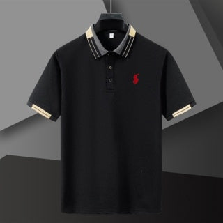 Ralph Lauren Polo Shirt Contrast Tipped Piqué Mesh Polo