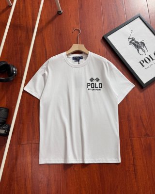 Ralph Lauren T-shirt Graphic Polo Logo Crew Neck Tee