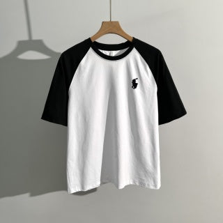Ralph Lauren T-shirt Contrast Raglan Sleeve Pony Logo