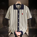 Ralph Lauren Striped Knit Polo Shirt