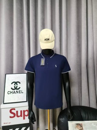 Ralph Lauren Contrast Trim Cotton Polo Shirt