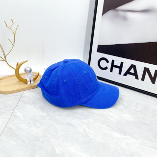 Ralph Lauren Hat Royal Blue Light Pony Curved-Brim Baseball Cap