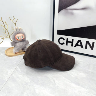 Ralph Lauren Hat Dark Chocolate Contrast Pony Curved Brim Cap