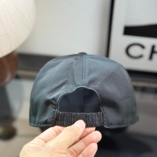 Ralph Lauren Hat Black Baseball Cap with Multicolor Front-Side Embroidery