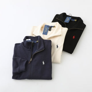 Ralph Lauren Essential Outerwear Knit Full Zip Jacket