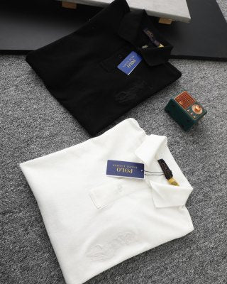 Ralph Lauren Heavyweight Cotton Embroidered Polo Shirt