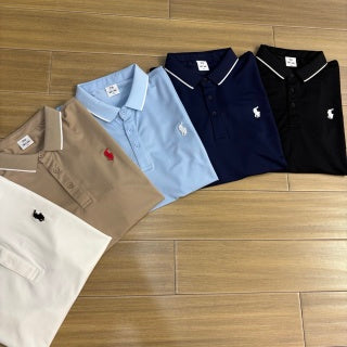 Ralph Lauren Slim Contrast Trim Cotton Mesh Polo Shirt