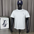 Ralph Lauren T-shirt White Pony Embroidered Heavy Cotton Crewneck Tee