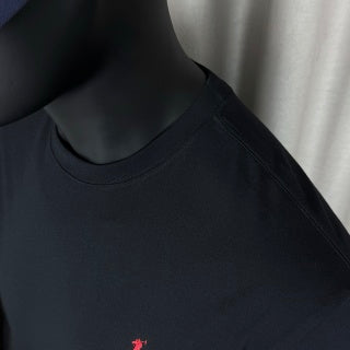 Ralph Lauren T-shirt Black Pony Embroidered Cotton Crewneck Tee