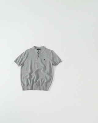 Ralph Lauren Wool-Blend Knit Polo Shirt