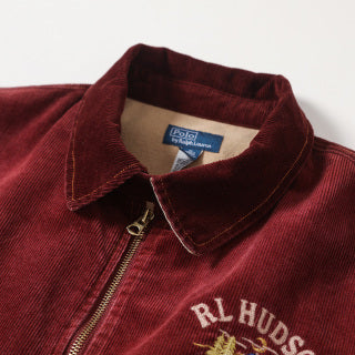 Ralph Lauren Heritage Outerwear Corduroy Varsity Jacket