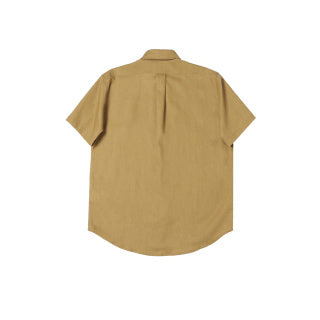 Ralph Lauren Shirt Linen Short Sleeve Classic Button Down Shirt