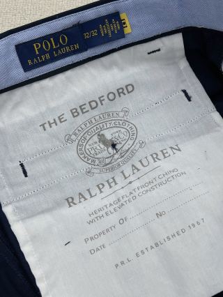 Ralph Lauren Pants Stretch Straight-Leg Chino Pants
