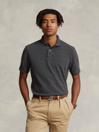 Ralph Lauren Polo Shirt Relaxed Cotton Mesh Piqué Polo